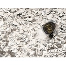 Konfety Push pop stříbrné