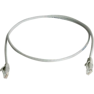 Telegärtner 100009031 RJ45 CAT 6 U/UTP 10m sivý