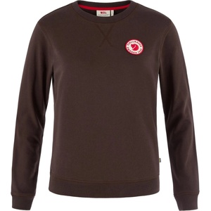 Fjällräven Дамски пуловер Fjällräven Women's 1960 Logo Badge Sweater Jumper - Black Oak (117-2712-0615)