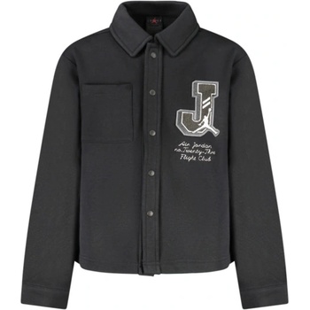 Nike Суичър с цип за мъже jordan, Размер 10-12a, Цвят Черен (95d700_neblack)