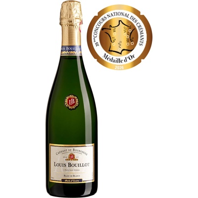 Louis Bouillot Perle d' Ivoire Blanc de Blanc Crémant de Bourgogne 12% 0,75 l (čistá fľaša)