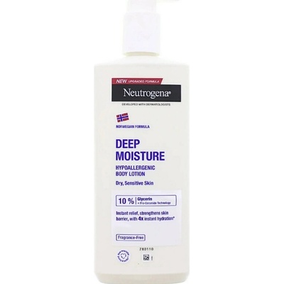 Neutrogéna Hypoallergenic telové mlieko Sensitive 400 ml