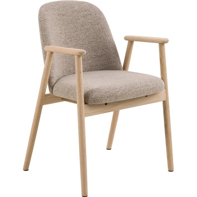 Actona Бежов трапезен стол Leo - Actona (0000107276)