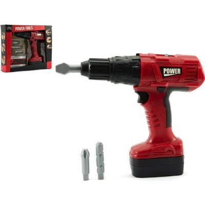 Teddies vŕtačka aku so zvukom červená