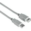 Wiretek WUCBE USB a-a, samec/samička, 1,8m