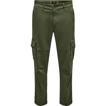 Only and Sons Панталони Only and Sons Men's Dean Cargo Trousers - Olive Night
