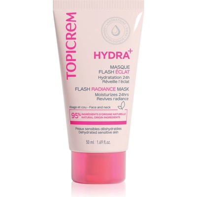 Topicrem Hydra+ Flash Radiance Mask хидратираща и озаряващ маска 50ml