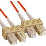 Conneu SC-SC дуплексна пач корда, мултимод OM2, 2 мм. , оранжева, 2 метра (CNFJ-SCSCOM2DOR2mm-2)