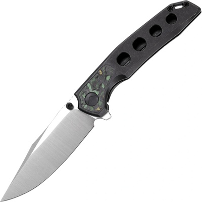 FerraMonster Valken M390 Belt Satin with Titanium With CF handle FM23005-D