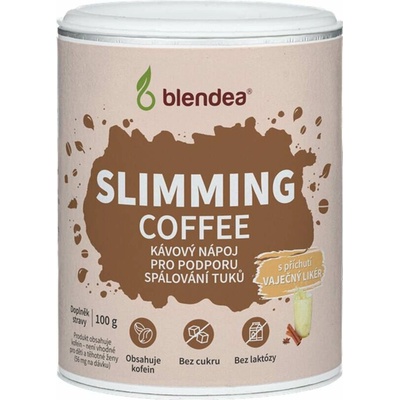 Blendea Slimming Coffee nápoj při redukci hmotnosti příchuť Eggnog 100 g