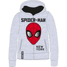 Spider Man mikina 52181451 svetlo šedý melír