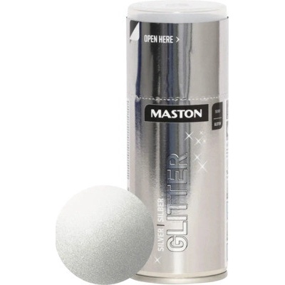 Maston Trblietky v spreji strieborná, hodvábne lesklý 150ml
