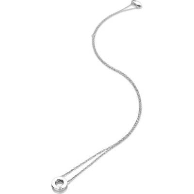 Hot Diamonds Minimalistický strieborný náhrdelník s diamantom diamond amulets DP892