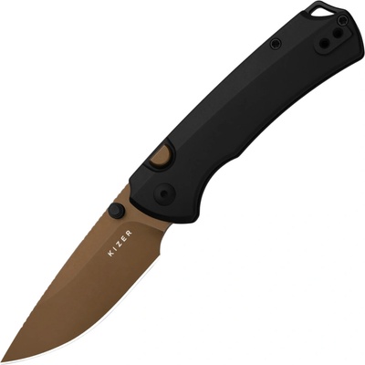 Kizer T1 BD Elmax Sunset Metal PVD & Stonewashed,Titanium Ki3490.2BDA2