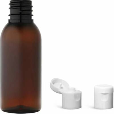 Via Plastová lahvička hnědá s bílým dávkovacím víčkem 35 ml