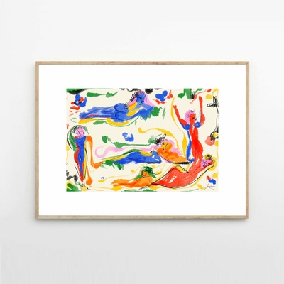 Moikka Plagát Un Dia en el Parque by Lucrecia Rey Caro 30x40