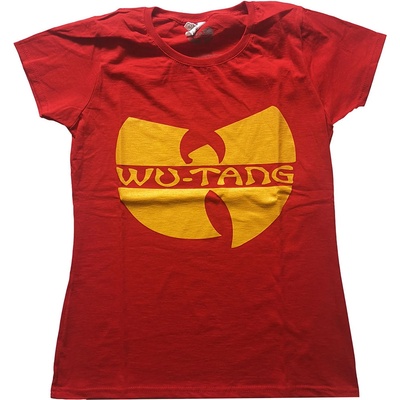 Wu Tang Clan Tričko Logo Žena Červená