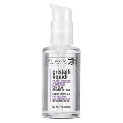 BLACK Péče o vlasy Tekuté krystaly pro lesk a regeneraci vlasů 100 ml