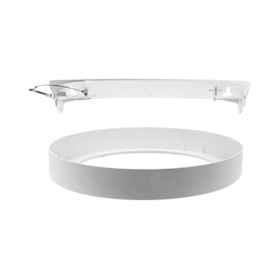 Rámeček na přisazenou montáž downlightu Panlux pro 18 W kruhový bílá