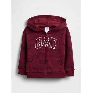 GAP Бебешки суитшърт с логото на GAP GAP | Cherven | Момчешки | 6-12 месеца