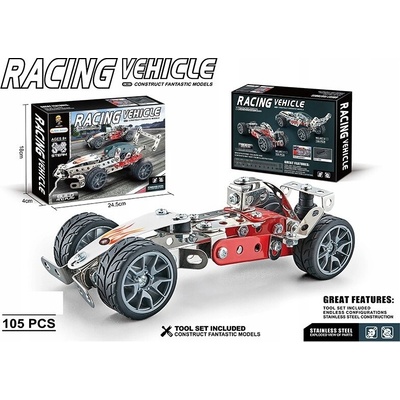 Sparkys Kovová stavebnica Formuly 105 ks