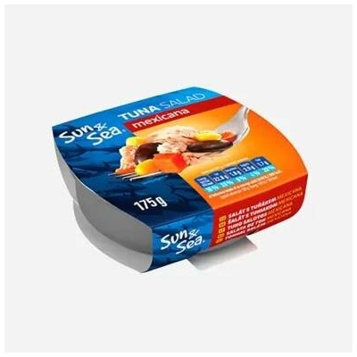 Sun & Sea Tuňákový salát Mexicana 6 x 175 g