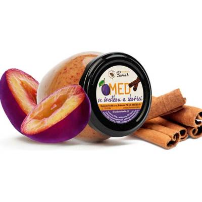 Včelařství Pavlák Med se švestkou a skořicí 250 g
