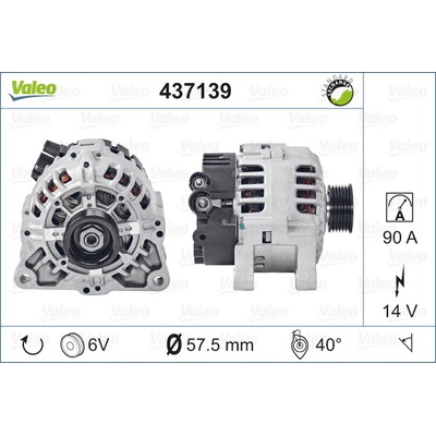Alternátor VALEO 437139