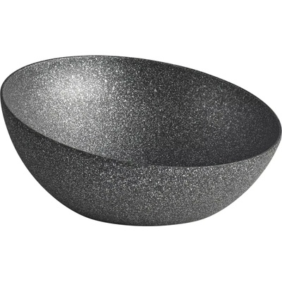 APS Hliníková miska Frostfire černá stříbrná 325 mm