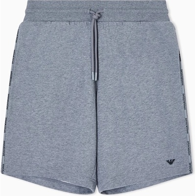 Emporio Armani Поларени къси панталони Emporio Armani Men's Fleece Jogger Shorts - Grey Melange