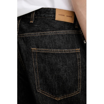 Samsoe Samsoe Дънков къс панталон Samsoe Samsoe SAROGER мъжки в сиво M25200009 (M25200009)