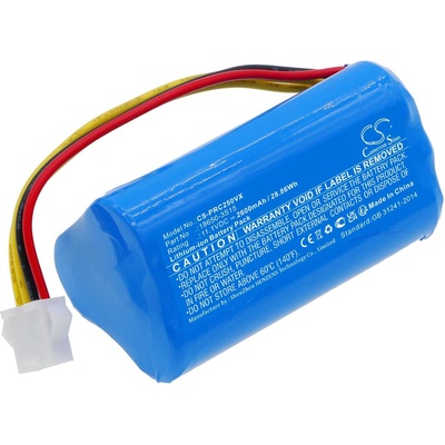 Cameron Sino Батерия за CleanMate S460, Pure Clean PUCRC25 и други, 2600 mAh, Li-Ion (CS-PRC250VX)