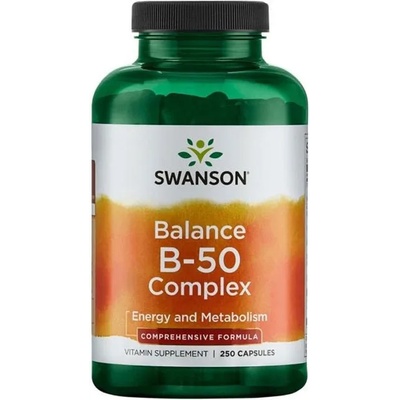 Balance B-50 Complex, 250 капсули, Swanson (SW058)