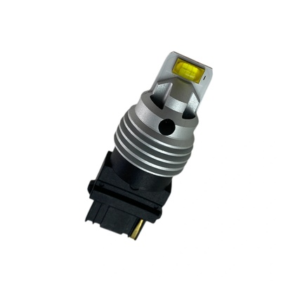 Лед крушка t25 с 2 шест-ядредни диода csp чип - бяла (t25csp3157)