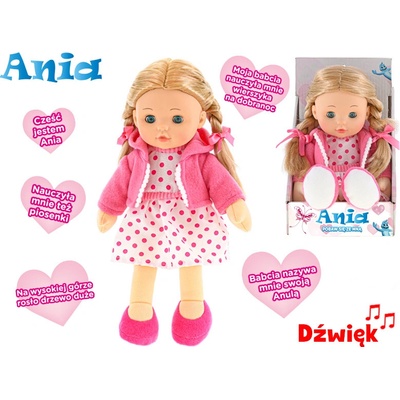 Mikro trading Ania polsky mluvící 31 cm blond