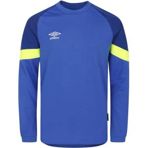 Umbro Блуза с дълъг ръкав Umbro Long Sleeve Goal Keeper Jersey - Blue Yellow