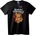 NOONEBRAND Тениска Вечно Млад Огнен Мечок - 7XL, Black
