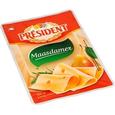 Président Maasdamer plátky 100 g