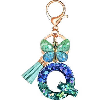 HARAHU Ключодържател Азбука - q / Синя kp37935 (37935)