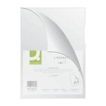 Q-Connect A4 PP pea dust jacket (100pcs)