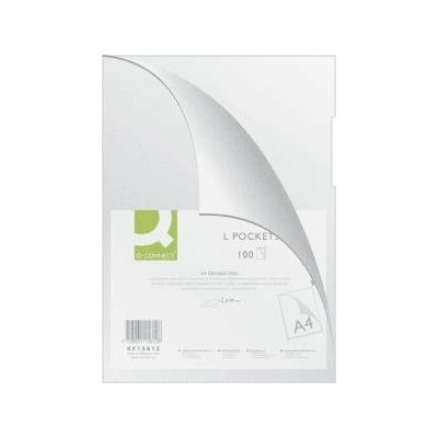 Q-Connect A4 PP pea dust jacket (100pcs)