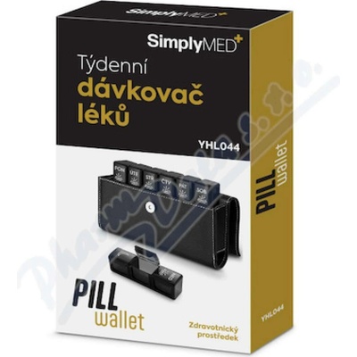 SimplyMed Dávkovač léků týdenní YHL044 Pill Wallet