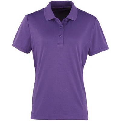 Premier Workwear Dámske polo tričko PR616 Purple