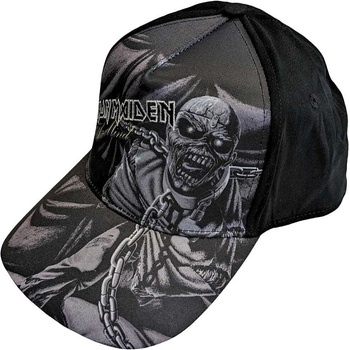 Iron Maiden Piece Of Mind Greyscale Шапка с козирка Black (IMCAP07B)