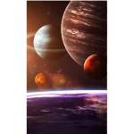 DIMEX ART Флизелинов фототапет слънчева система 150 x 250 см