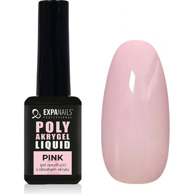 EXPA-nails UV/LED Poly Akrygel Liquid Pink 11 ml – Zboží Dáma