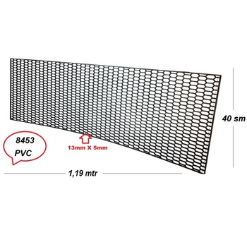 Пластмасова тунинг мрежа за броня ситна шарка, 1, 20 м