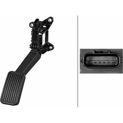 HELLA Snímač polohy plynového pedálu HE 6PV011673-251