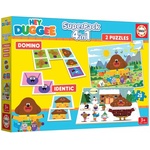 Educa Игрален комплект, Educa, Hey Duggee, Домино, Мемори и 2 пъзела от 25 части