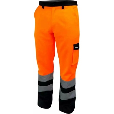 Dedra BH81SP2 reflexní kalhoty oranžové